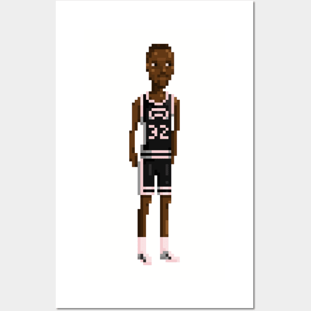 Sean Elliott Wall Art by PixelFaces